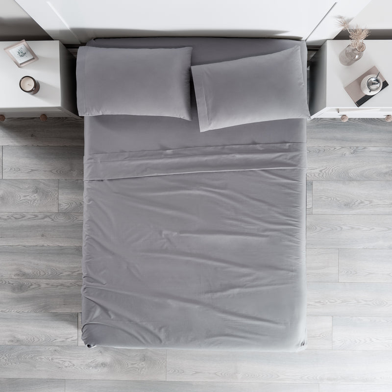 Neutral Grey Cabos Sheets