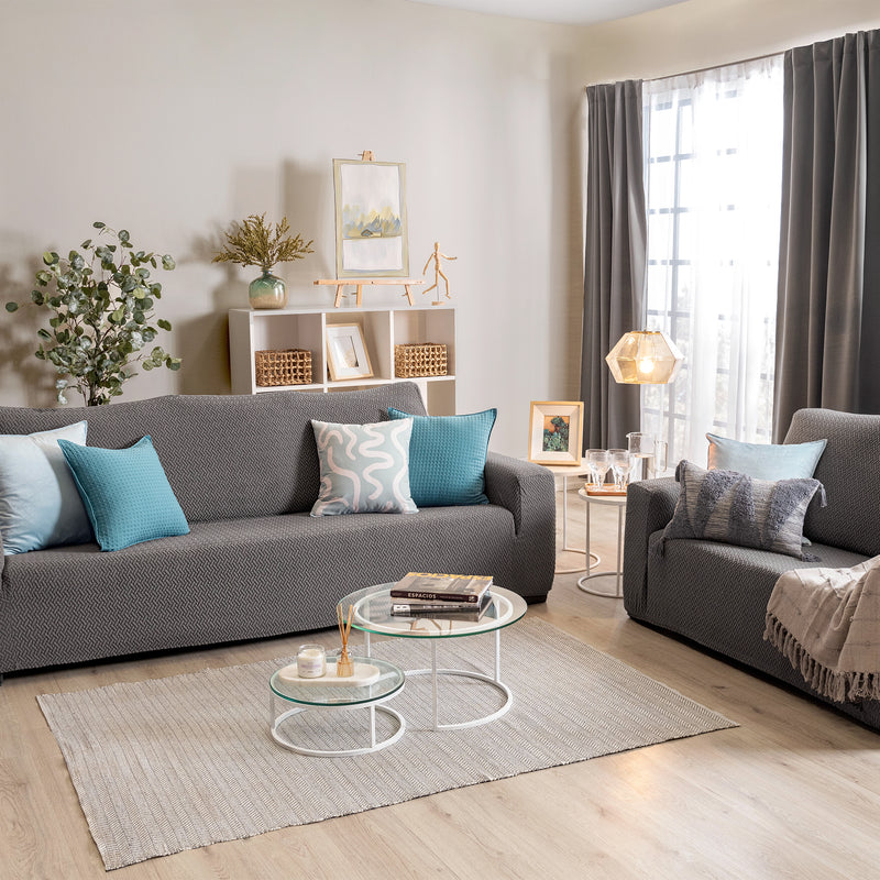 Nice Grey Armchair Cover