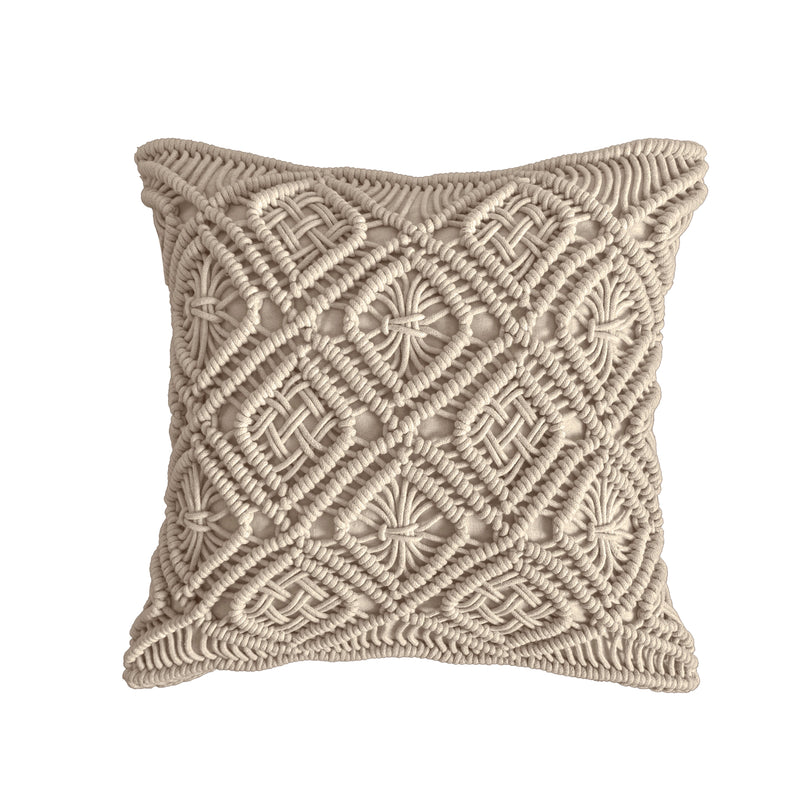 Mumbai Macrame Cushion Cover