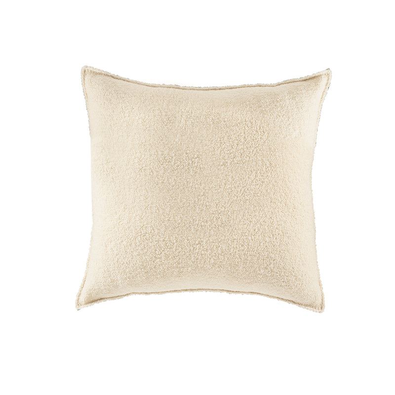 Looped Pillow Sham Beige