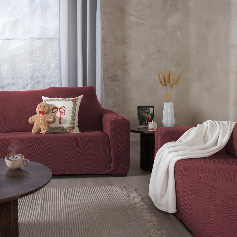 Niza Merlot Armchair Cover