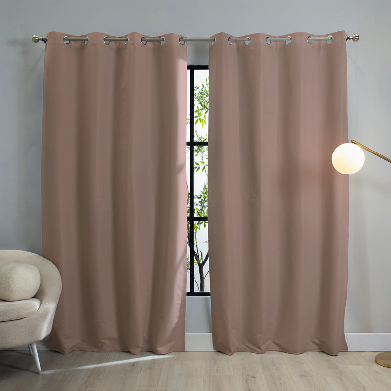 Catania Pink Curtains