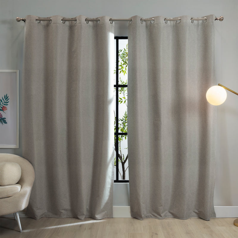 Catania Gray Curtains